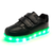 Cheap price low top unisex usb charging led shoes for boys
